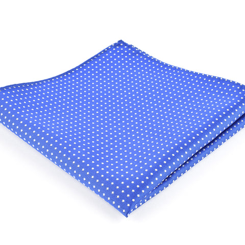Dotted Dark Blue Handkerchief