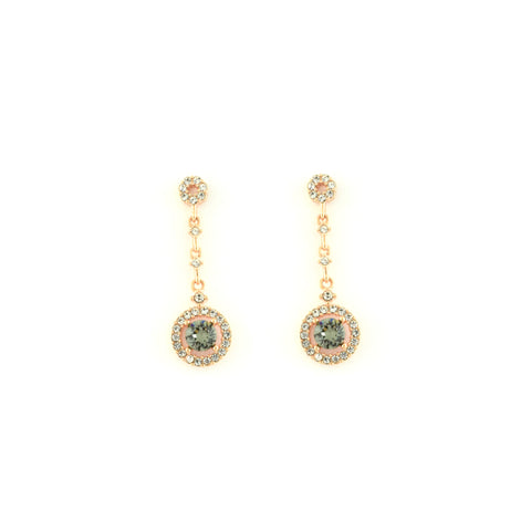 Miranda Earrings Black Diamond